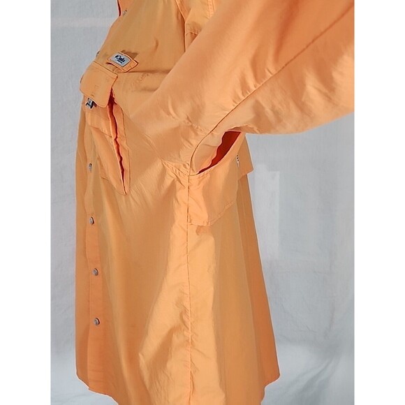 Columbia PFG Omni Shade Shirt Mens X-Large Long Sleeve Fishing Hiking Button Up - Picture 14 of 16